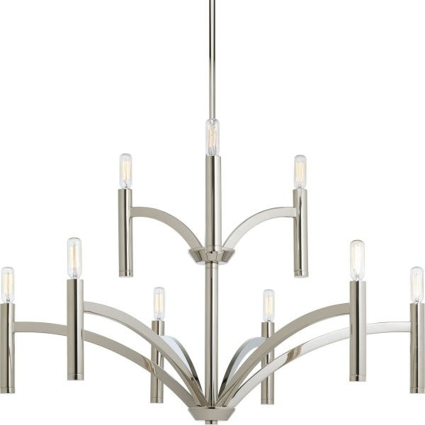 Progress Lighting Draper 9-Light Indoor Chandelier