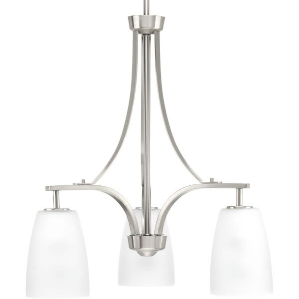 Progress Lighting Leap 3-Light Chain Indoor Chandelier (Glass)