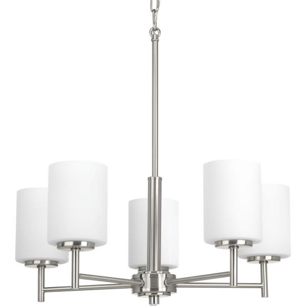Progress Lighting Replay 5-Light Hanging Indoor Chandelier (Glass)