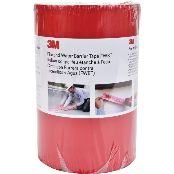 3m Fire And Water Barrier Tape, 8, Case Of 4