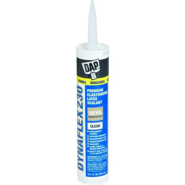 Dap 10 Oz Dynaflex 230 Premium Latex Sealant (Clear) (12-Count)