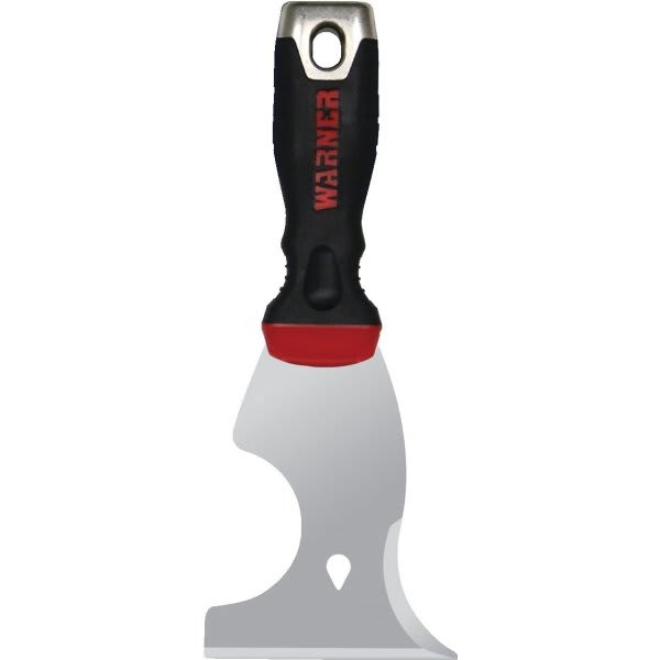 Warner Tool Progrip 8-In-1 Glazier Knife W/ Hammer Cap