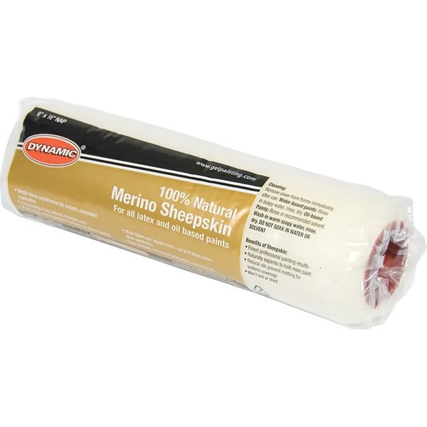 Dynamic Hb22095u 9" X 1/2" 100% Natural Merino Sheepskin Refill