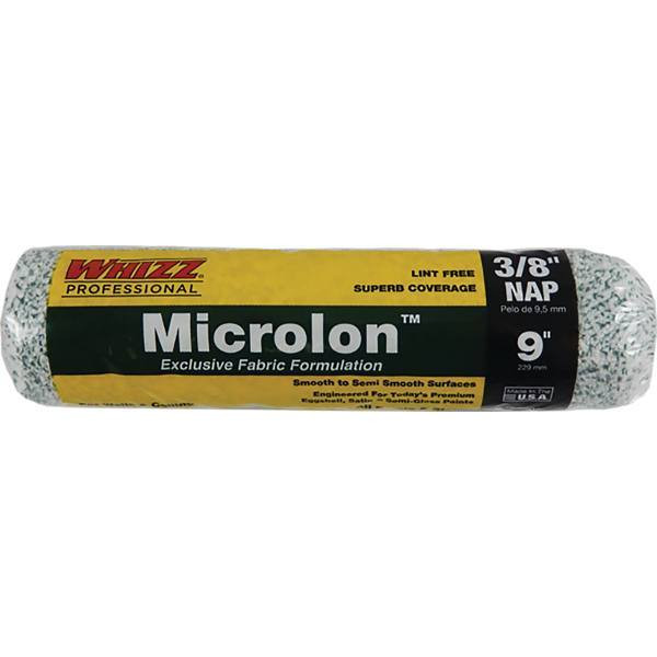 Whizz 73909 9" Microlon 3/8" Nap Cage Frame Roller Cover, Case Of 10