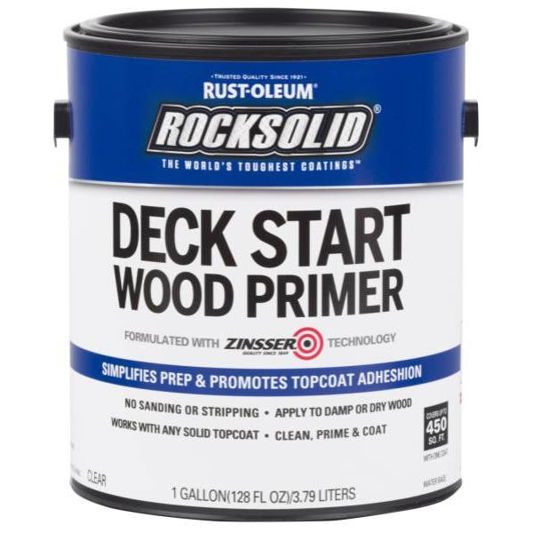 Rust-Oleum Rocksolid Deck Start Wood Primer, Package Of 2