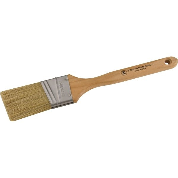 Wooster Z1222 1-1/2" White Majestic Angle Sash Brush