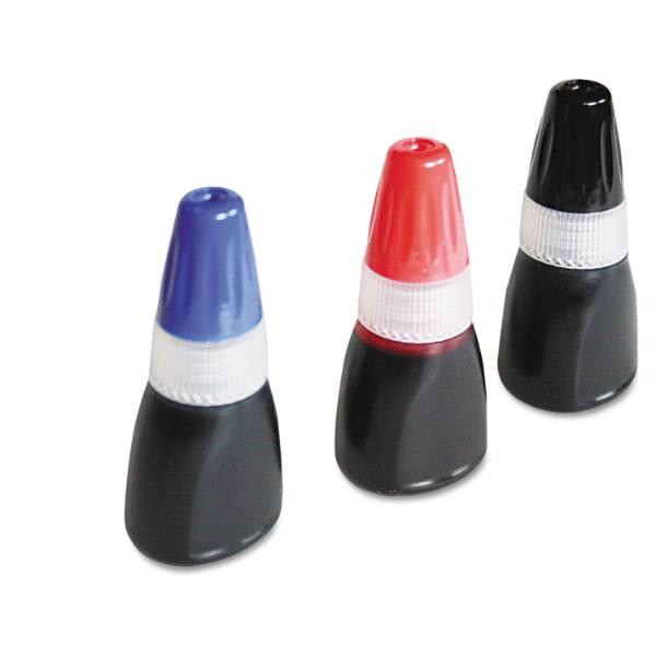 Skilcraft Accustamp Refill Ink, .35 Oz Bottle, Black