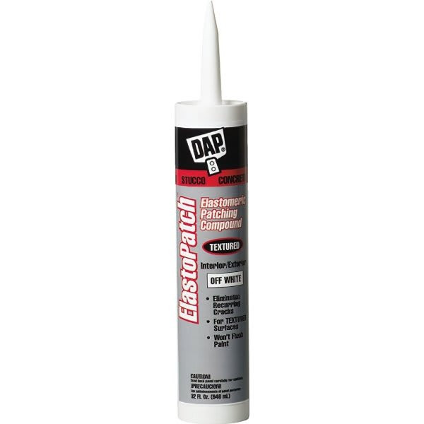 Dap 10 Oz Elastopatch Textured Flexible Patching Compound (Off White) (12-Count)