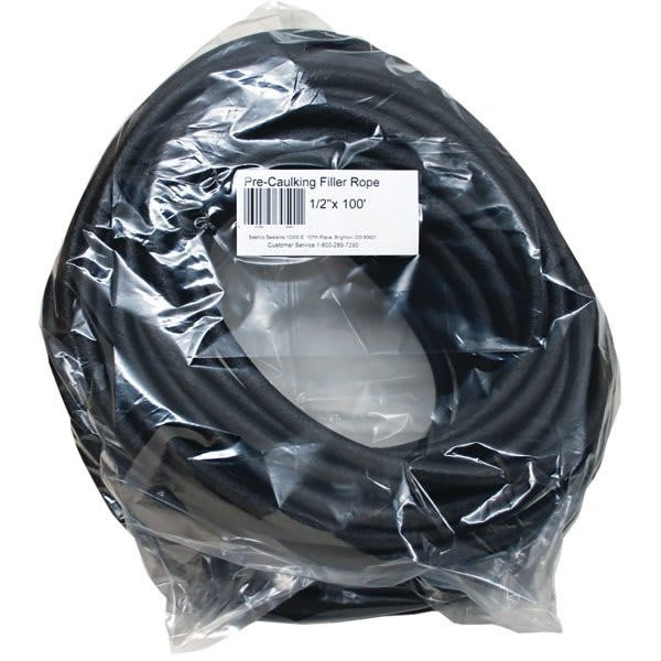 Sashco 30501 1/2" X 100' Coil Pre-Caulking Backer Rod