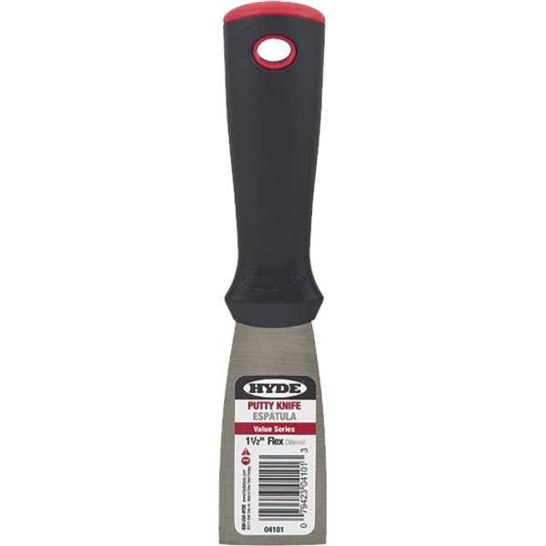 Hyde 04101 1-1/2" Value Series Flex Putty Knife, Case Of 5