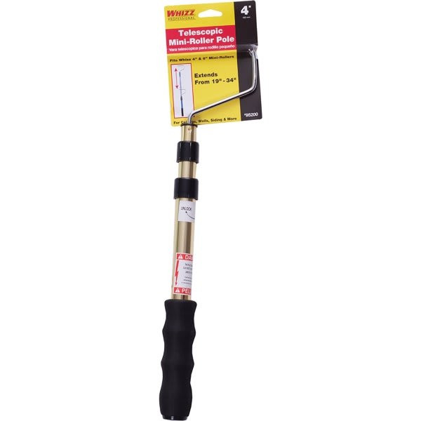 Whizz 95200 19"-34" Telescopic Mini Roller Pole