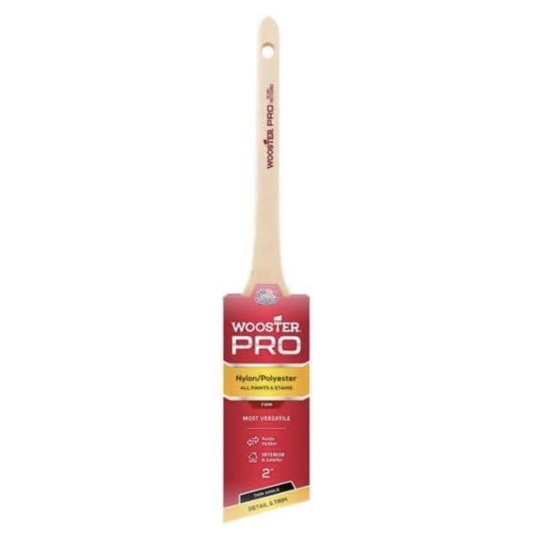 Wooster PRO 2 In. Nylon/Polyester Thin Angle Sash Brush