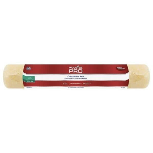 Wooster Pro 18" X 3/4" American Contractor High-Density Knit Fabric Roller