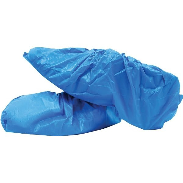 Trimaco Supertuff 9 Mil Cpe Disposable Shoe Covers, Package Of 50