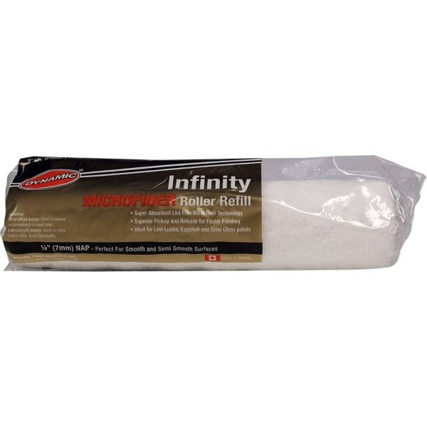 Dynamic 21571 9" Mpr Microfiber 1/4" Nap Roller Cover