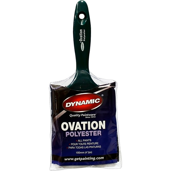 Dynamic 19229 4" 100mm Ovation Flat Polyester Brush