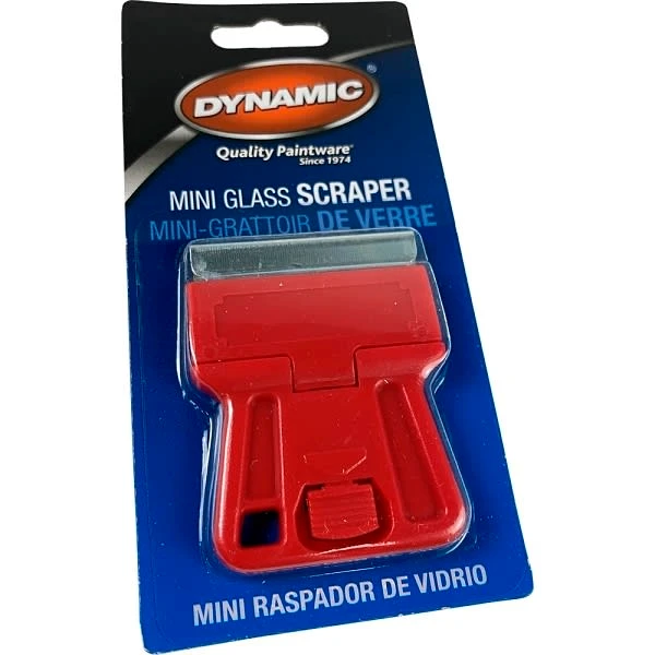 Dynamic Dyn11306 Mini Glass Scraper, Carded
