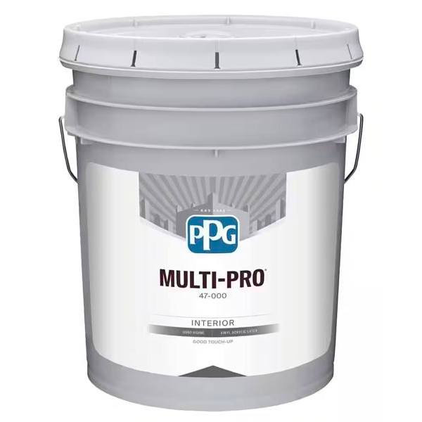Ppg Architectural Finishes Multi-Pro Flat Interior Paint, Antique White 217465