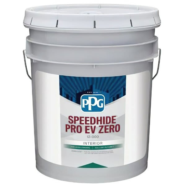 Ppg Architectural Finishes Speedhide Eggshell Interior Paint, White 217485
