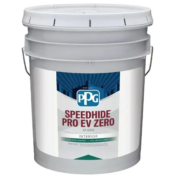 Ppg Architectural Finishes Speedhide Semi-Gloss Interior Paint, White 217490