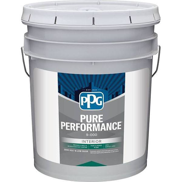 Ppg Architectural Finishes Pure Performance Latex Flat Paint, White & Pastel