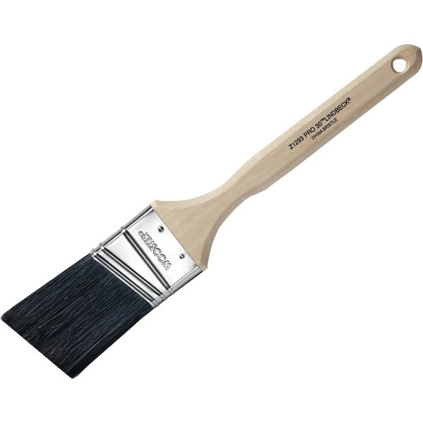 Wooster Z1293 2-1/2" Pro 30 Lindbeck Angle Sash Brush, Package Of 6
