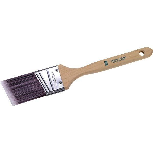 Wooster 4153 1-1/2" Ultra Pro Lindbeck Extra Firm Angle Sash Brush, Package Of 6