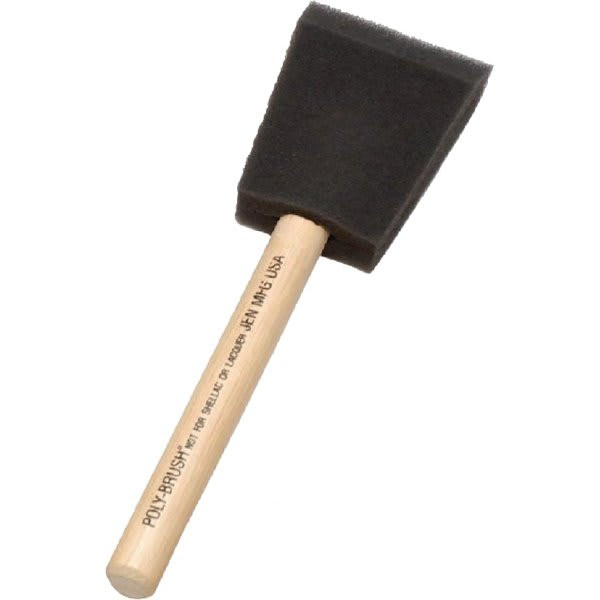 Jen Mfg 2br 2" Poly Brush, Package Of 48