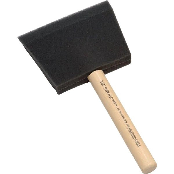 Jen Mfg 4br 4" Poly Brush, Package Of 24