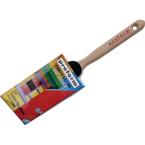 Proform C3.0as 3" Contractor Angled Cut Brush W/ Standard Handle, Package Of 6