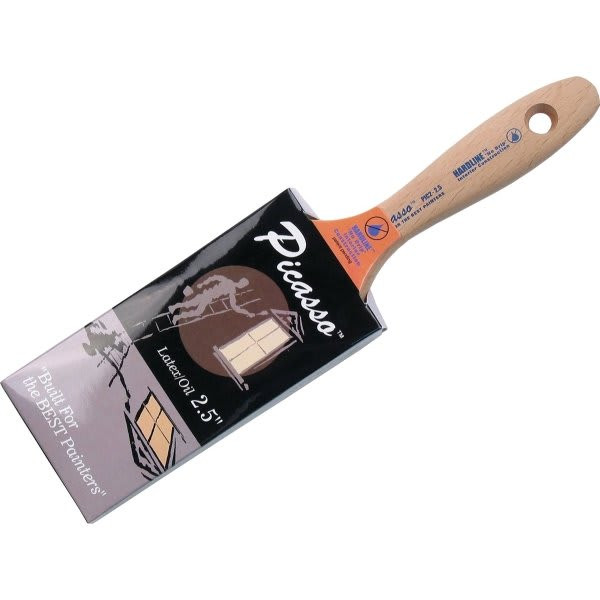 Proform Pic2-2.5 2.5 Picasso Straight Cut Brush W/ Beavertail Handle
