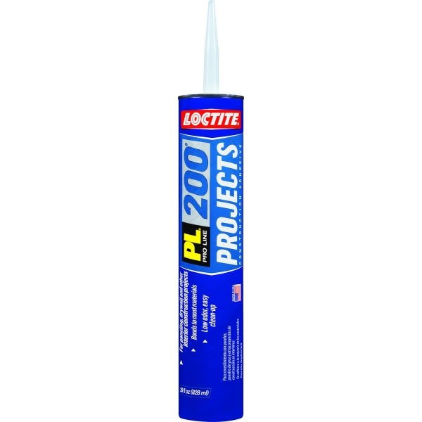 Loctite 28 Oz White Latex Construction Adhesive, Pl200 Voc, Case Of 12