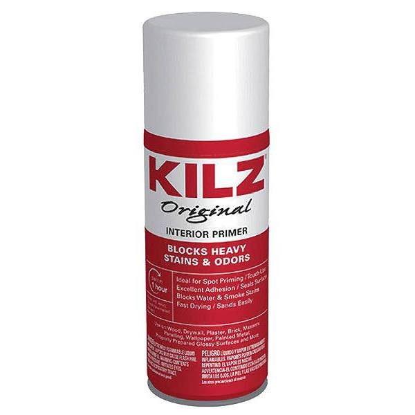 Kilz Original 13 Oz. White Oil-Based Interior Primer Spray, Sealer