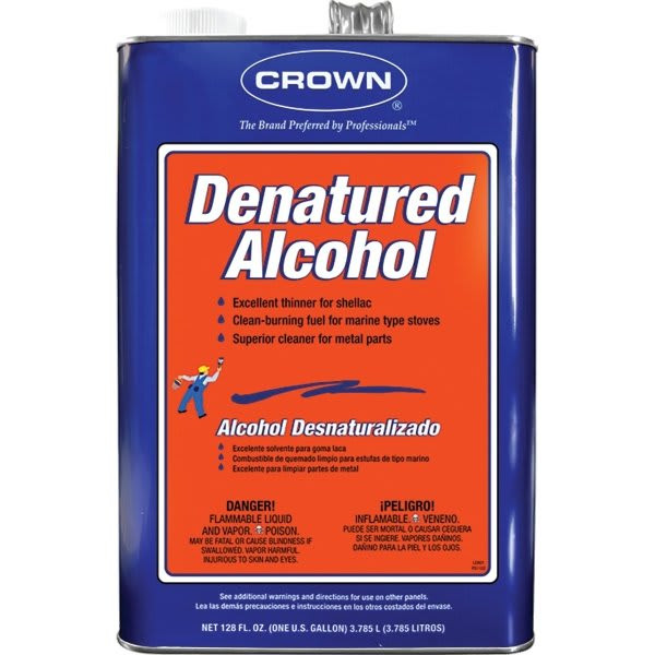 Crown Cr.da.m.41 1g Denatured Alcohol, Package Of 4