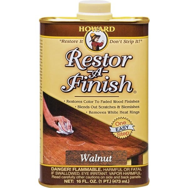 Howard Products Rf4016 16 Oz. Walnut Restor-A-Finish, Package Of 6