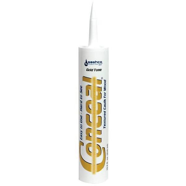 Sashco Conceal 10.5 Oz. Brown Tone Textured Caulk