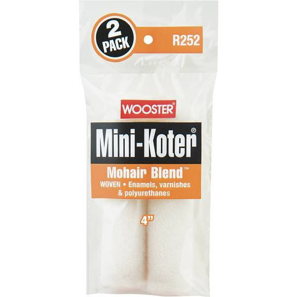 Wooster 4 In. Mini-Koter Mohair Blend Rollers