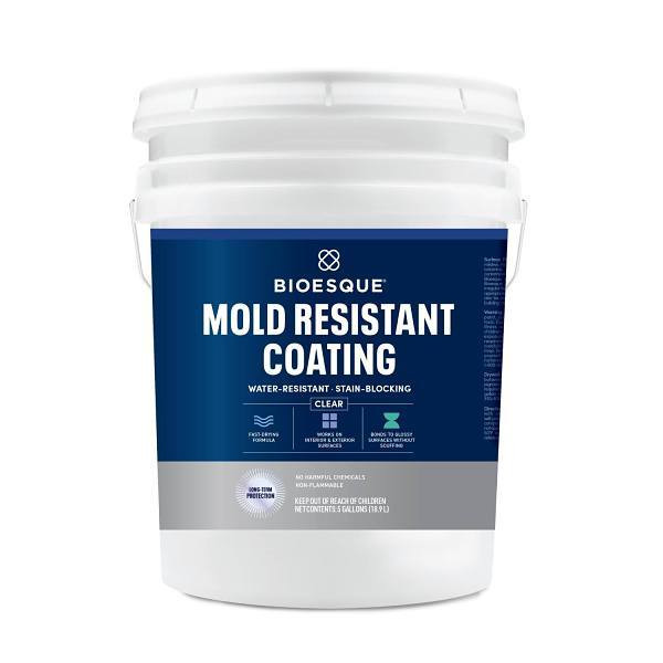 Bioesque 5 Gallon Mold Resistant Coating Clear 329029