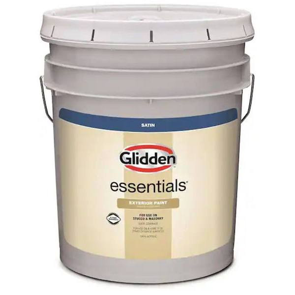 Glidden Essentials Exterior 100% Acrylic Satin Paint