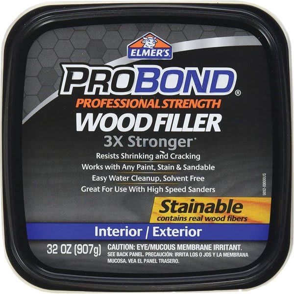 Elmers P9892 Qt Probond Stainable Wood Filler