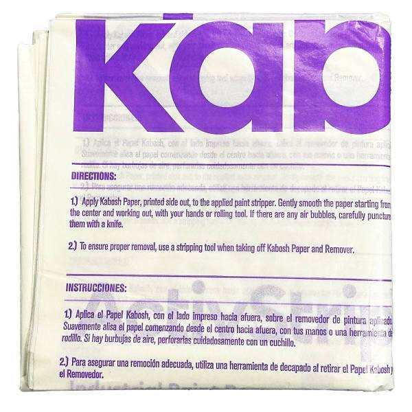 Kabosh Activstrip Paint Remover Paper, Package Of 10