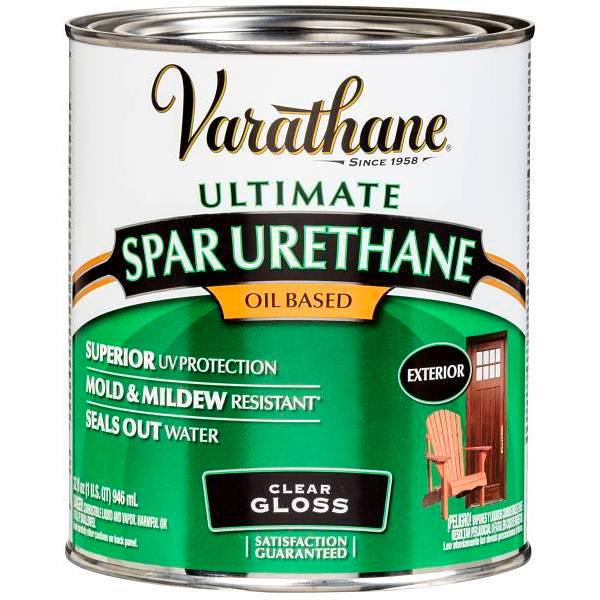 Rust-Oleum Varathane Ultimate Polyurethane Finish, Gloss, 1 Quart, Case Of 2
