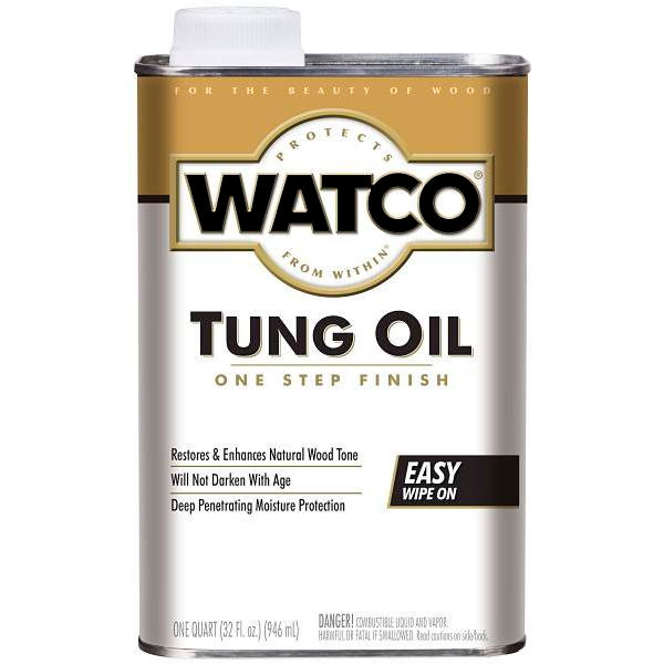 Rust-Oleum Watco Tung Oil, 1 Quart, Case Of 4