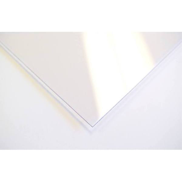 Professional Plastics 1/4"X12"X48" Clear Polycarbonate Film Masked Sheet