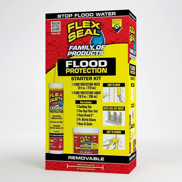 Flex Seal Flood Protection Starter Kit 2 Pc. - Case Of 3 357743