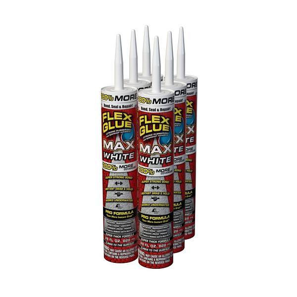 Flex Seal Glue Max White 28 Oz. - Case Of 6 357779