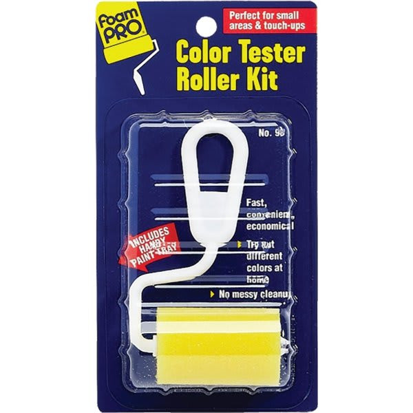 Foampro Mfg 98 2" Color Tester Roller Kit, Package Of 24 Kits