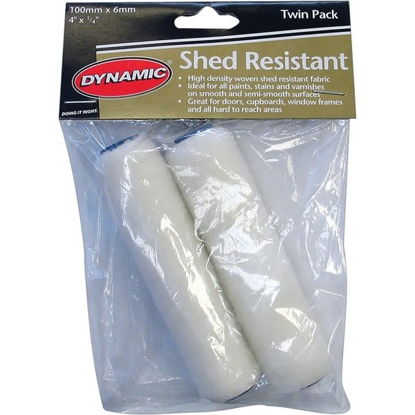 Dynamic Hm005608 100mm X 6mm 4" X 1/4" Mini Shed Resistant Refill, Package Of 20