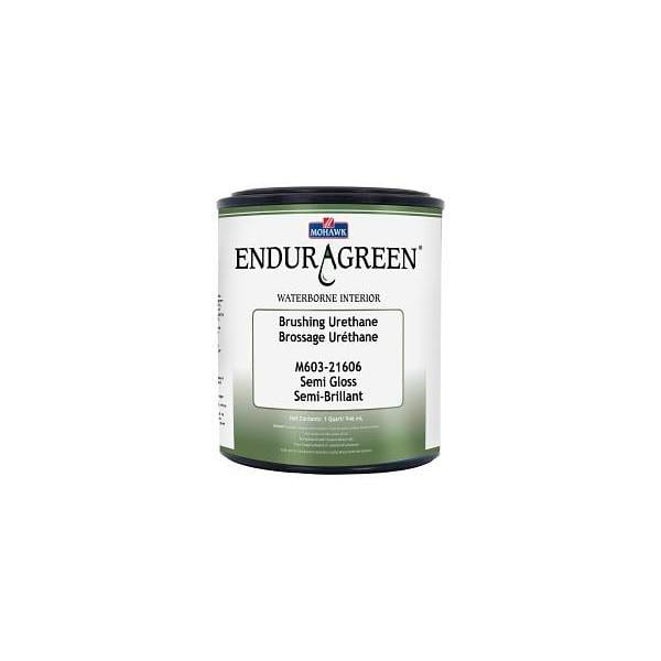 Mohawk Finishing Products Enduragreen Waterborne Brushing Urethane Semi-Gloss Qt