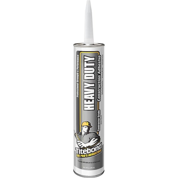 Titebond Contractor Grade Heavy Duty Adhesive, 3.5 Gallon, Package Of 12 381459